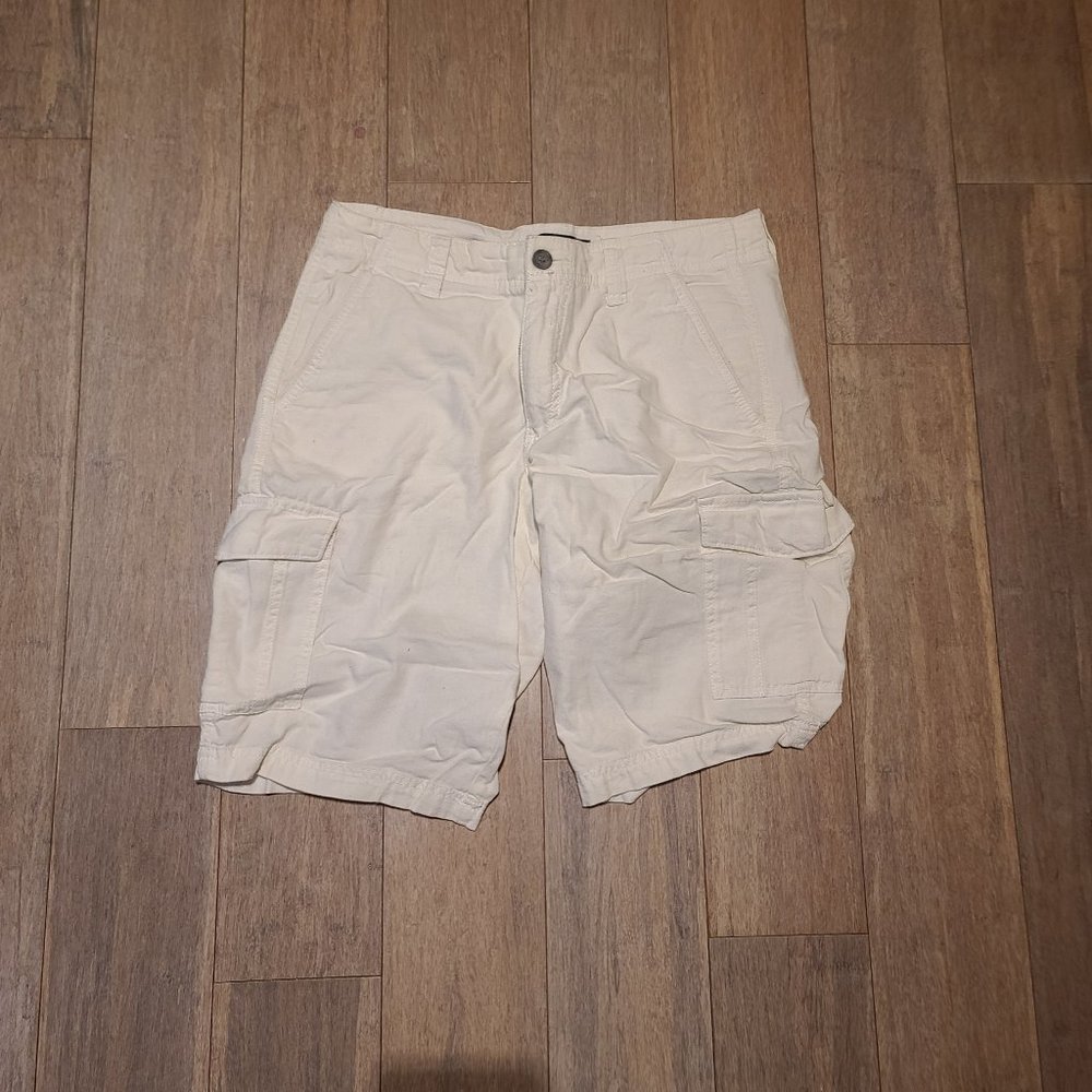 White Marc Anthony Cargo Shorts